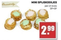 mini spijskoeken