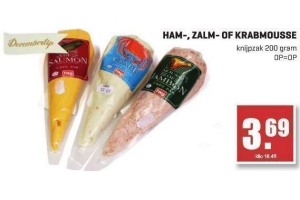 ham zalm of krabmousse