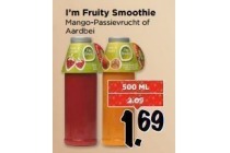 i m fruity smoothie