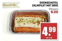 ovenschotel zalm met brie
