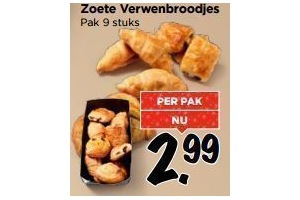 zoete verwenbroodjes