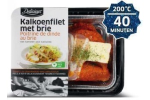 kalkoenfilet met brie