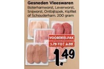 gesneden vleeswaren