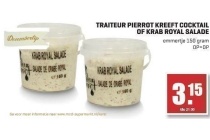 traiteur pierrot kreeft cocktail of krab royal salade