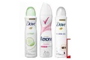 rexona of dove deodorant