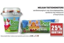 melkan toetiemonsters