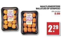 maaltijdmeesters balletjes of cevapcici