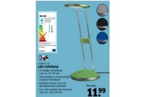 livarno lux led tafellamp