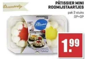 p en acirc tissier mini roomijstaartjes