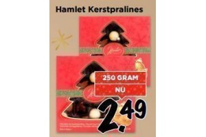 hamlet kerstpralines