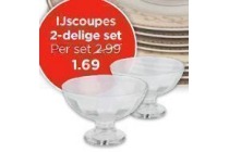 ijscoupes 2 delige set