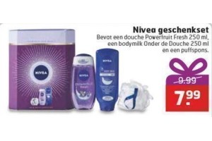 nivea geschenkset powerfruit fresh