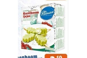 patissier kerstboomijsjes