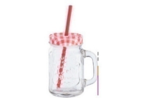 drinkbeker met rietje