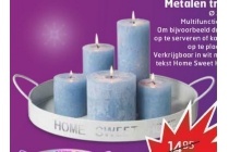 metalen tray