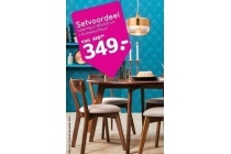 tafel mauri 4 stoelen mauri