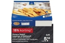 horeca select toppings of ijsbiscuit