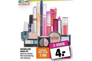 maybelline make up