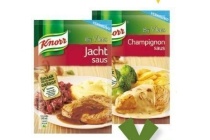 knorr droge sauzen