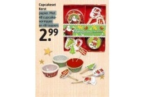 cupcakeset kerst