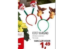 kerst haarband