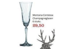 montana contessa champagneglazen