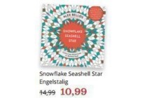 snowflake seashell star engelstalig