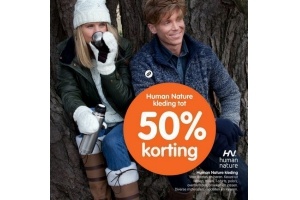 human nature kleding tot 50 korting