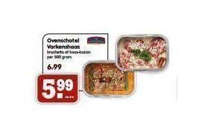 ovenschotel varkenshaas