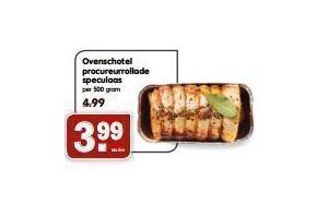 ovenschotel procureurrollade speculaas