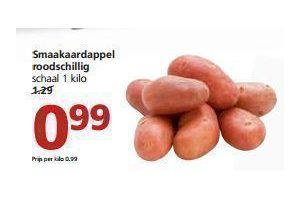 smaakaardappel roodschillig