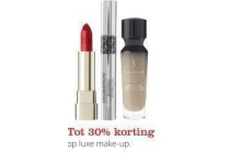 30 korting op luxe make up