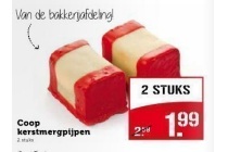 coop kerstmergpijpen