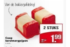coop kerstmergpijpen