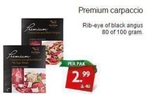 premium carpaccio