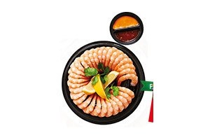 garnalenring met saus