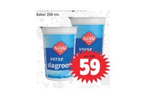n en eacute m en eacute verse slagroom
