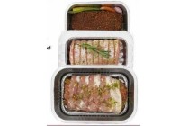 ovenschotels fricandeau varkensfiletrollade of zeeuws gehaktbrood