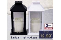 lantaarn met led kaars