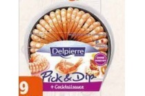 delpierre pick en amp dip garnalen