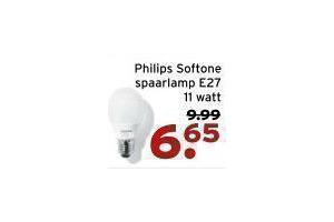 philips softone spaarlamp e27 11watt