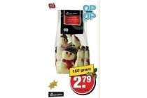 chocolade sneeuwpoppen