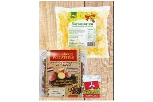 kerststerren of cherry potatoes