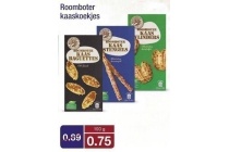 roomboter kaaskoekjes