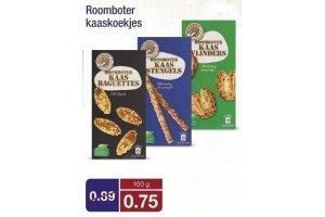 roomboter kaaskoekjes