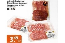 italiaanse antipasta en spaanse tapas