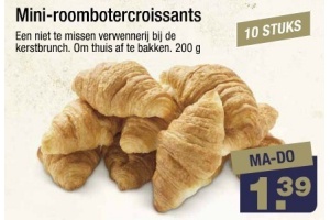 mini roombotercroissants