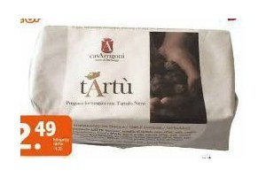 casarrigoni zachte kaas met zwarte truffel