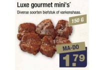 luxe gourmet mini s