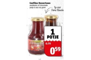 confilux dessertsaus